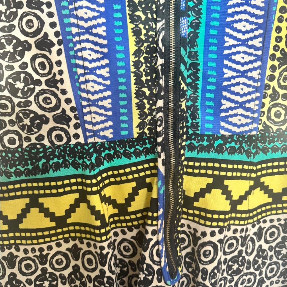 Multicolor Patterned Dress - Picture 9 of 9
